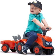 Дитячий трактор каталка з причепом Falk 260C Kubota
